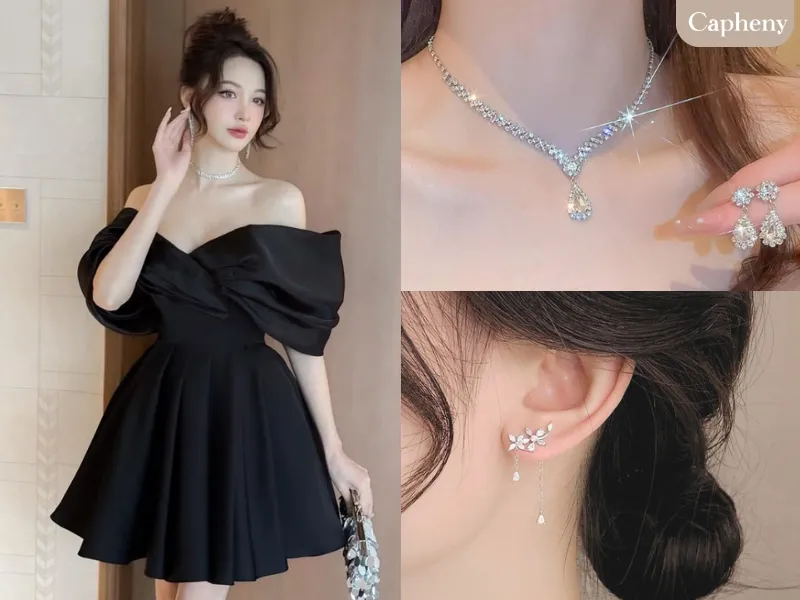 เทคนิคแมตช์ชุดราตรีสั้นกับเครื่องประดับ เทคนิคแมตช์ชุดราตรีสั้นกับเครื่องประดับ