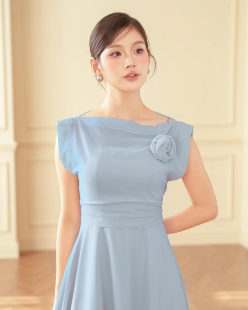 | Vera Flared Midi Dress
