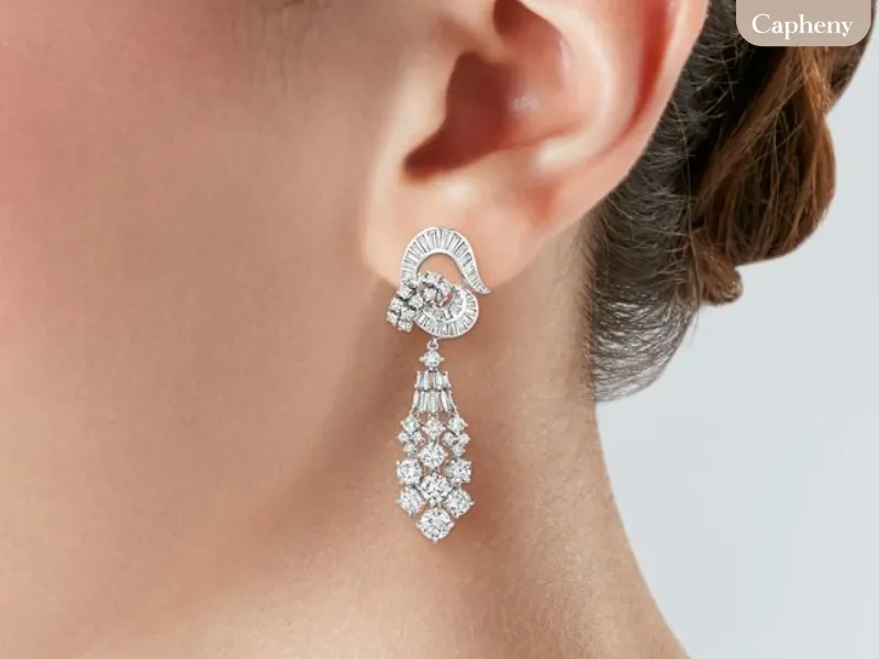 ต่างหูทรงโคมระย้า (Chandelier Earrings) ต่างหูทรงโคมระย้า (Chandelier Earrings)