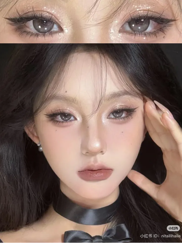 การแต่งตาโทนสีน้ำตาลอ่อน ลุคโต่วอิน แต่งหน้าสไตล์สาวจีน การแต่งตาโทนสีน้ำตาลอ่อน ลุคโต่วอิน แต่งหน้าสไตล์สาวจีน
