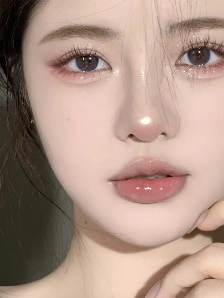 คอนทัวร์จมูกทรงหยดน้ำ ลุคโต่วอิน แต่งหน้าสไตล์สาวจีน คอนทัวร์จมูกทรงหยดน้ำ ลุคโต่วอิน แต่งหน้าสไตล์สาวจีน