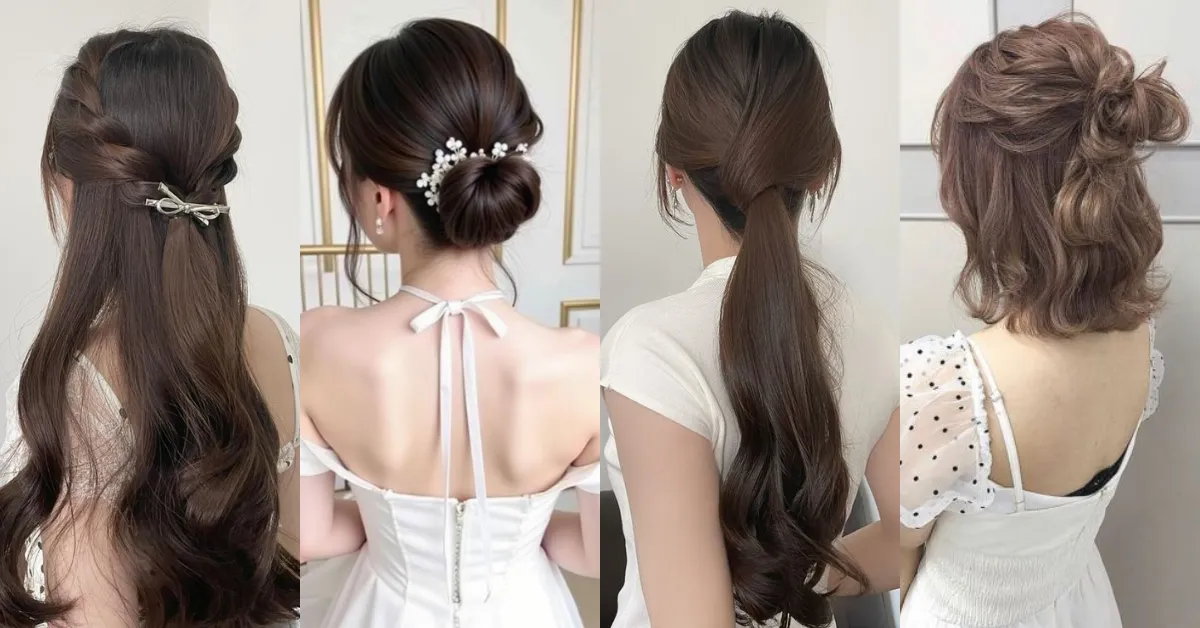 รวมไอเดีย ทรงผมงานบวช สวยสุภาพ สไตล์ลูกคุณหนู