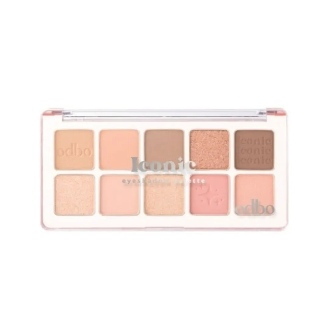 Odbo Iconic Eyeshadow Palette สี #04 Neutral Autumn