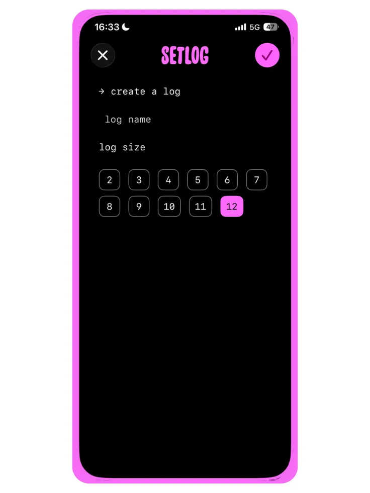 วิธีการใช้งานแอป Setlog สร้างห้อง Setlog (Create a log)