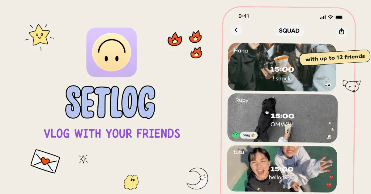 พาส่อง Setlog แอป Vlog เรียลไทม์สุดฮิตจากเกาหลี ที่เดอะแก๊งต้องลอง! พาส่อง Setlog แอป Vlog เรียลไทม์สุดฮิตจากเกาหลี ที่เดอะแก๊งต้องลอง!